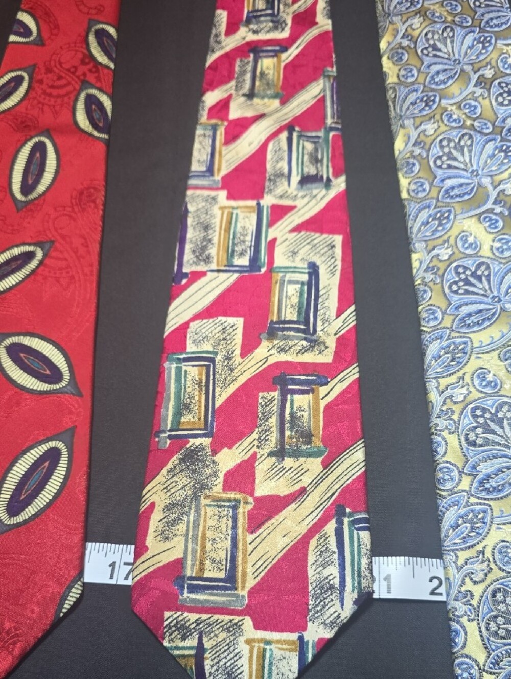 Lot of 6 Robert Talbott men’s silk ties. - Picture 5 of 16